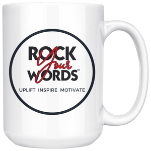 Rock Your Words Logo Mug - 15oz