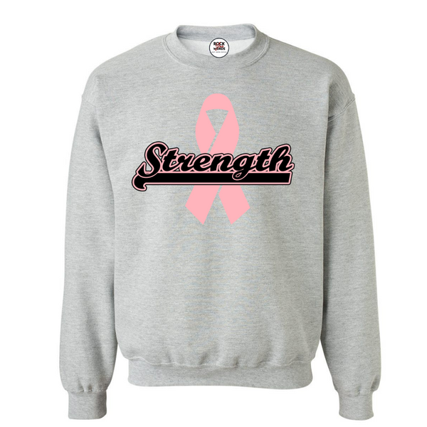 Strength Pink Ribbon Sweatshirt