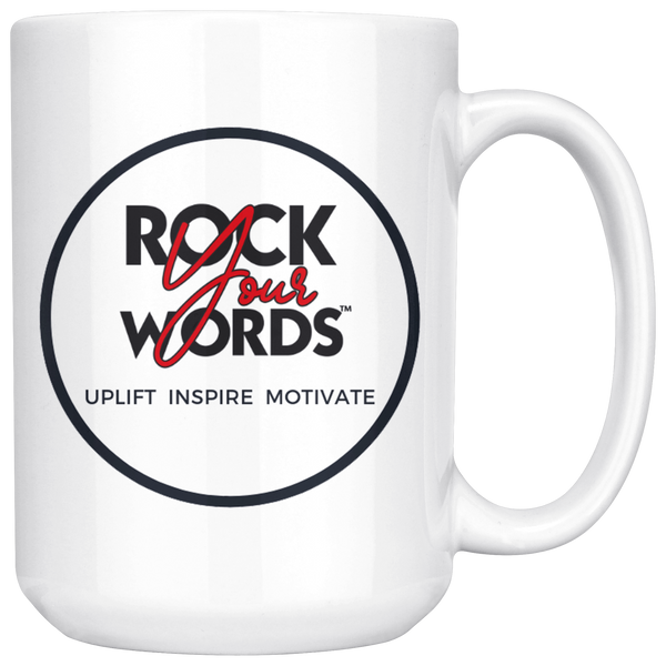 Rock Your Words Logo Mug - 15oz