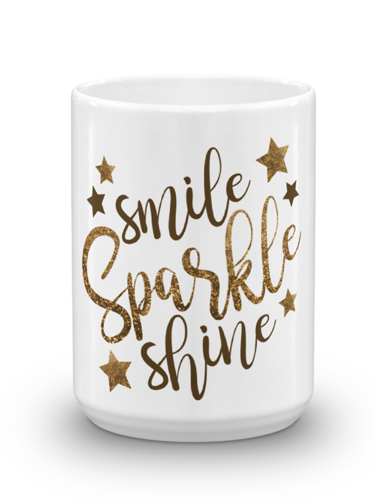 Smile Sparkle Shine Mug 15oz.